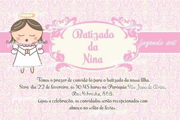 Texto Para Convite De Batizado Mixwhite Net